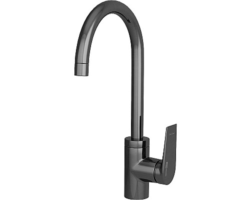 Смеситель для кухни WasserKRAFT Wiese 8407 Оружейная сталь