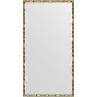 Зеркало Evoform Definite 127х67 BY 0746 в багетной раме - Золотой бамбук 24 мм