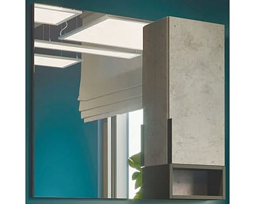 Зеркальный шкаф Comforty Франкфурт 90 00-00006504 Бетон светлый