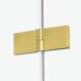 Душевое ограждение NEW TRENDY AVEXA GOLD BRUSHED 80x100x200 (брашированное золото)