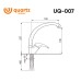Смеситель для кухни Ulgran Quartz Космос