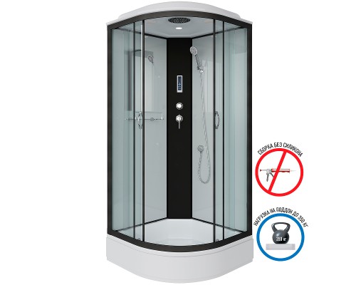 Душевая кабина Niagara Classic 90x90 NG-6701-14P без гидромассажа