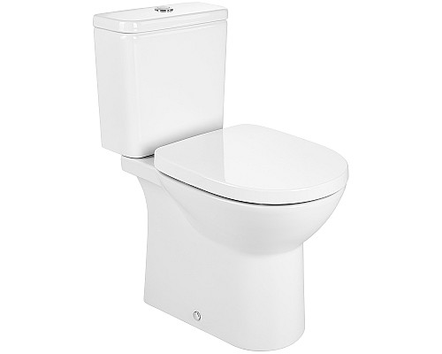 Унитаз компакт Roca Debba Round Rimless 34299P00Y без бачка и сиденья