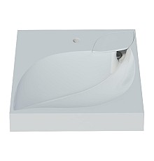 Раковина над стиральной машиной Madera List 60*60 с кронштейнами