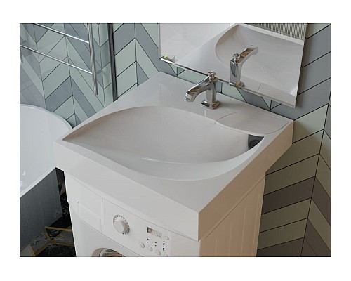 Раковина над стиральной машиной Madera List 60*60 с кронштейнами