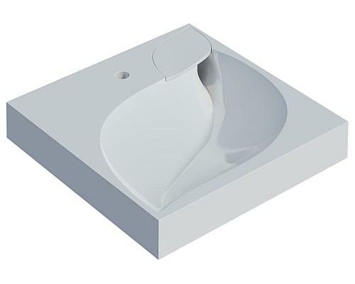 Раковина над стиральной машиной Madera List 60*60 с кронштейнами