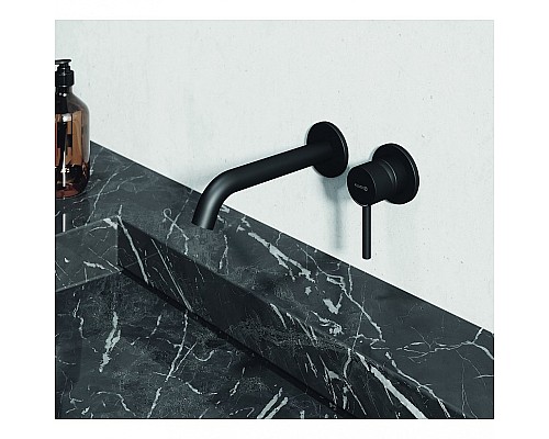 Смеситель для раковины Kludi Bozz 382443976 Черный матовый