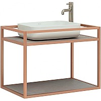 Консоль под раковину Allen Brau Liberty 75 1.33001.60 Медь браш