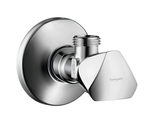 Запорный вентиль Hansgrohe угловой Хром