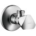 Запорный вентиль Hansgrohe угловой Хром