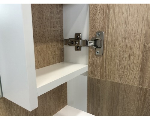 Зеркальный шкаф Comforty Рига 70 00004142212 Дуб сонома