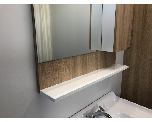 Зеркальный шкаф Comforty Рига 70 00004142212 Дуб сонома