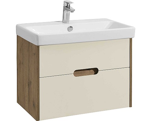 Тумба под раковину Aquaton Оливия 70 1A254301OLVG0 подвесная Бежевый Дуб велл