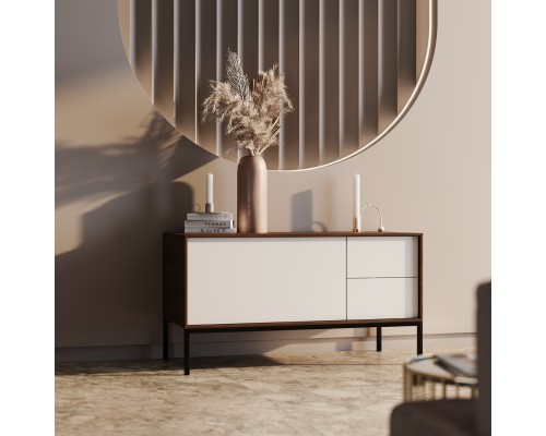 Тумба под раковину Kerama Marazzi ATOLLO напольная/подвесная с ящиками 110, белая матовая