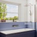Шторка на ванну Ambassador Bath Screens 80х140 профиль Хром стекло CrystalPure