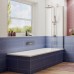 Шторка на ванну Ambassador Bath Screens 80х140 профиль Хром стекло CrystalPure