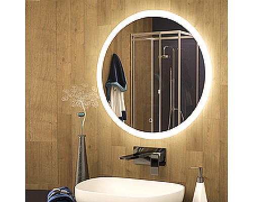 Зеркало Orange Sun 70 OS-70ZE с подсветкой с сенсорным выключателем Зеркало Orange Sun 70 OS-70ZE с подсветкой с сенсорным выключателем