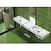Раковина Hatria Area 70 L Y0W901 Белая