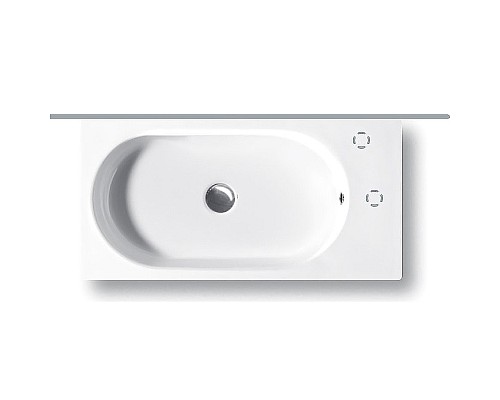 Раковина Hatria Area 70 L Y0W901 Белая Раковина Hatria Area 70 L Y0W901 Белая