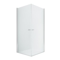 Душевое ограждение NEW TRENDY NEW SOLEO 2D 80x100x195 (хром)