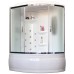Душевой бокс Royal Bath ALP 150х100 с гидромассажем стекло матовое