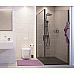 Душевой уголок WasserKRAFT Elbe 90x80 74P20 профиль Черный стекло прозрачное