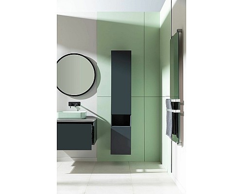 Шкаф пенал Allen Brau Infinity 35 R 1.21009.AM подвесной Антрацит матовый