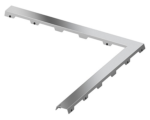 Декоративная панель угловая TECE drainline steel II угловая 611282