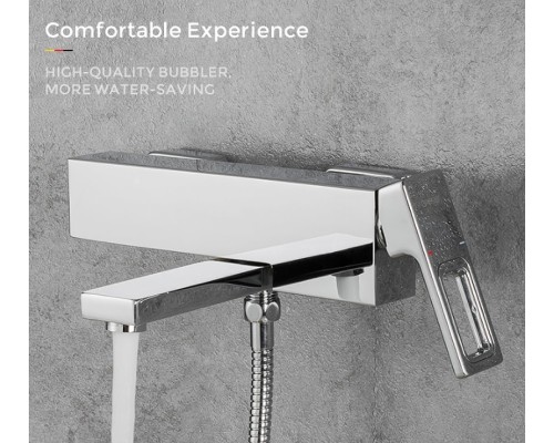 Смеситель для ванны Gappo G18 G3018 Хром