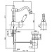 Смеситель для биде Cezares VINTAGE-BSM2-03/24-Sw