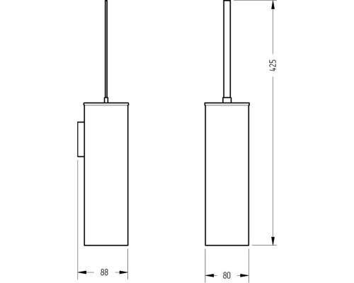 Ершик для унитаза Migliore Kvant 30242 Золото