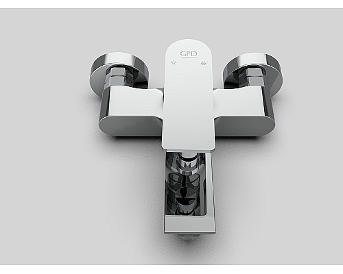 Смеситель для ванны GPD Provido MBB155 Хром