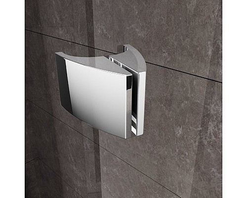 Полукруглая душевая кабина Ravak Pivot 376AA300Z1 100 чёрный прозрачный