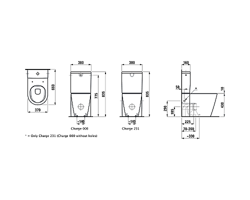 Чаша Laufen Kartell by Laufen 8.2433.7.000.000.1