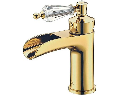 Смеситель для раковины Boheme Vogue 211-SW Золото