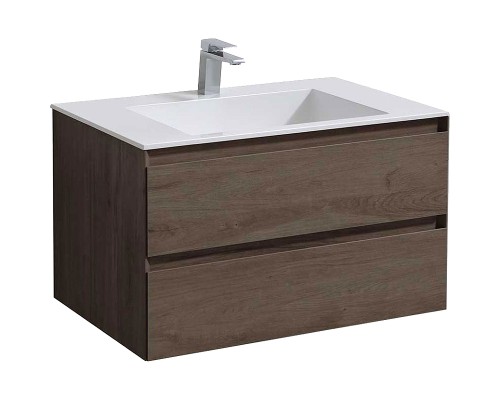 Тумба под раковину Vincea Luka 80 VMC-2L800RO подвесная R.Oak