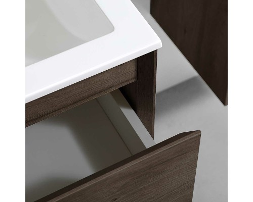 Тумба под раковину Vincea Luka 80 VMC-2L800RO подвесная R.Oak