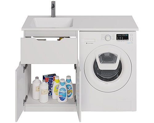 Тумба под раковину Dreja Vega 120 99.0450 Белая Тумба под раковину Dreja Vega 120 99.0450 Белая