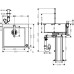 Кухонная мойка Hansgrohe C71-F450-06 со смесителем Нержавеющая сталь