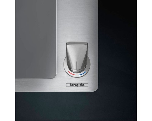 Кухонная мойка Hansgrohe C71-F450-06 со смесителем Нержавеющая сталь