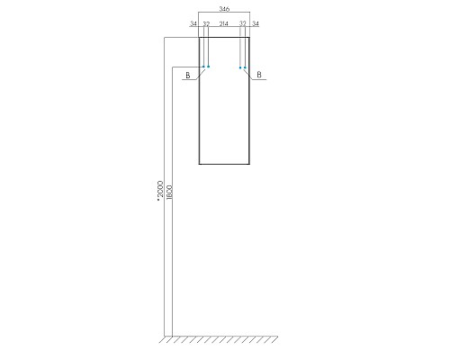 Подвесной шкаф Aquaton Асти 35 1A262903AX010 Белый Ясень шимо Подвесной шкаф Aquaton Асти 35 1A262903AX010 Белый Ясень шимо