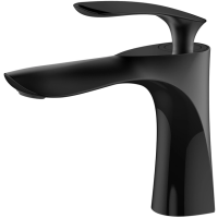 Смеситель для раковины Grocenberg GB2001 Черный матовый