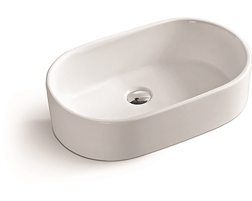 Раковина керамическая накладная SantiLine SL-1018