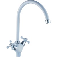 Смеситель для кухни Cron CN4308-8 Белый