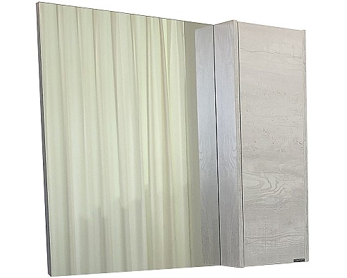 Зеркальный шкаф Comforty Бремен 90 00004142374 Дуб белый