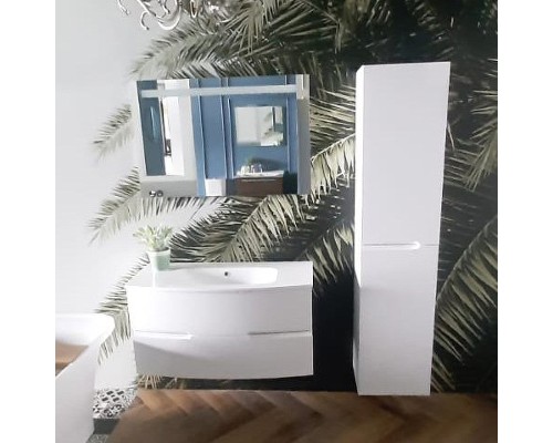 Шкаф пенал Jacob Delafon Nona 30 EB1892RRU-G1C подвесной Белый глянцевый