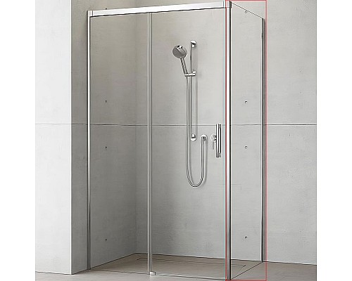 Душевая стенка Radaway Idea S1 90 R 387050-01-01R профиль Хром стекло прозрачное