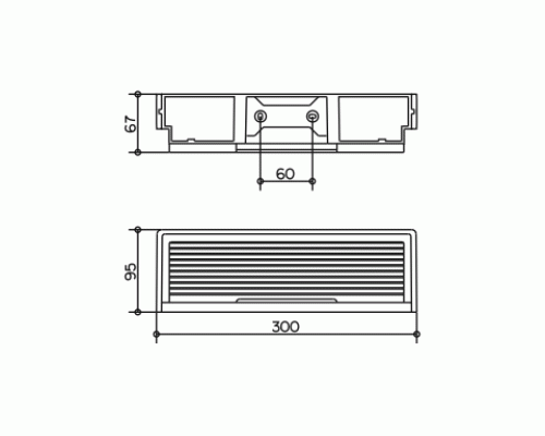 Корзинка для душа Keuco Edition 11 11158 010000 Хром