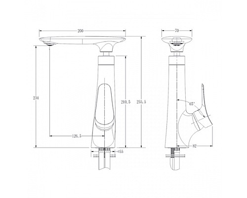 Смеситель для кухонной мойки KAISER Modern 99233