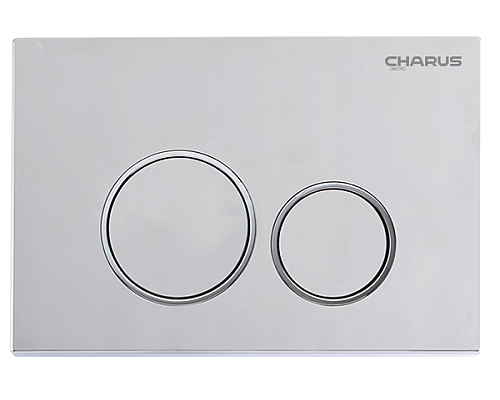 Клавиша для инсталляции CHARUS Spazio FP.330.46.01, матовый хром